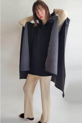 Reversible Hooded Poncho