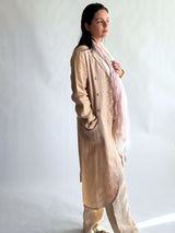 Linen Safari Coat