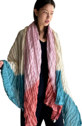 Froisse Silk Dip Dye Shawl