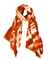 Angkor Wat Tie Dye Shawl