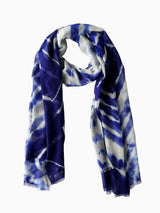 Angkor Wat Tie Dye Shawl
