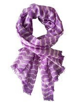 Boa Tie Dye Shawl