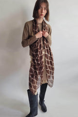 Shibori Tie Dye Shawl