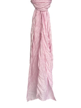 Froisse Silk Solid Shawl