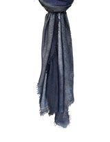 Fuzzy Feutre Two Color Shawl