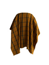 Gobi Plaid Poncho