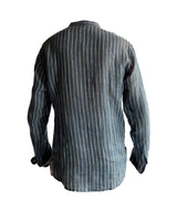 Striped raj button down