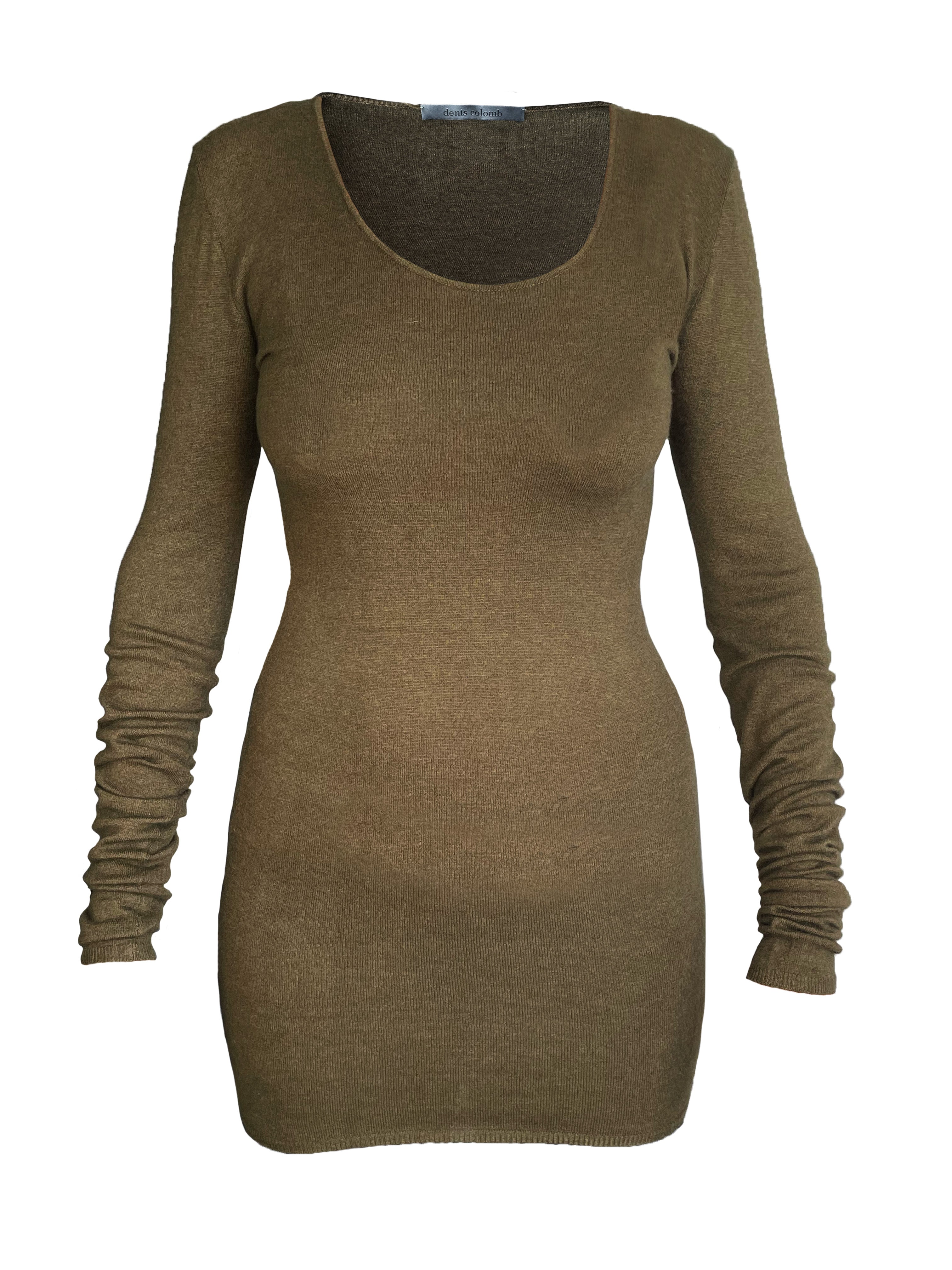 Knitted mini dress