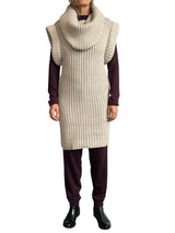 Hand-knit Sleeveless Tunic