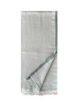 Natural Stripe Feather Toosh Shawl