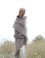 Natural Handspun Blanket/available for special order