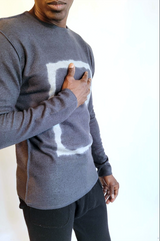 Men's Crewneck Feutre Tie Dye