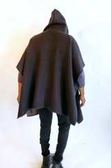 Reversible Hooded Poncho
