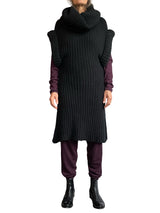 Hand-knit Sleeveless Tunic