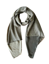 Kiri Two Tone Checks Stole