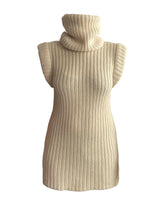 Hand-knit Sleeveless Tunic