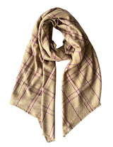 Abhaya Plaid Stole