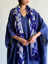 Angkor Wat Tie Dye Shawl