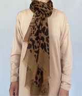 Cheetah Toosh Shawl