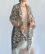 Cheetah Toosh Shawl
