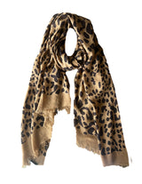 Cheetah Toosh Shawl