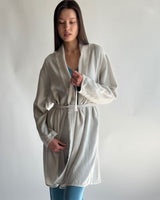 Women's Fitted Wrap Coat