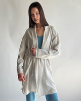 Women's Fitted Wrap Coat