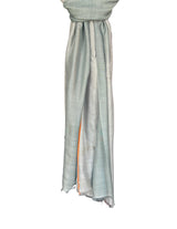 Stripe Dip Dye Shawl