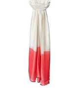 Silk Dip Dye Shawl