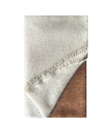 Fuzzy Feutre Two Color Shawl