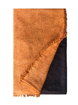 Fuzzy Feutre Two Color Shawl