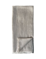 Natural Stripe Feather Toosh Shawl