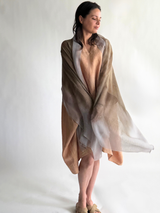 Mustang Peacock Stole