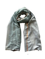 Stripe Dip Dye Shawl