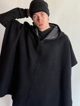 Reversible Hooded Poncho