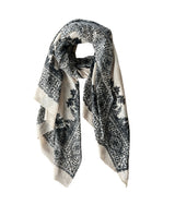 Shalimar Fuzzy Feutre Shawl