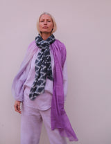 Shibori Large Shawl