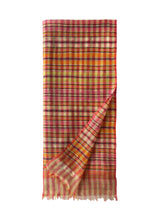 Denis-Colomb-Lifestyle - Cashmere-Silk-Carnival-Plaid-Shawl