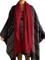 Cashmere-Silk-Flat-Twist-Stole - Denis-Colomb-Lifestyle