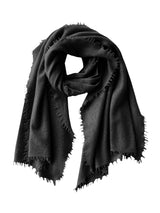 Black-Cashmere-Fuzzy-Feutre-Shawl - Denis-Colomb-Lifestyle