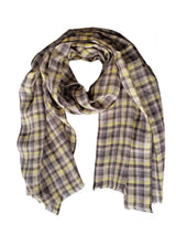 Denis-colomb-lifestyle - Linen Samba Checks Stole