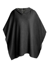 Black-Charcoal-Cashmere-Reversible-Hooed-Poncho-Denis-Colomb-Lifestyle