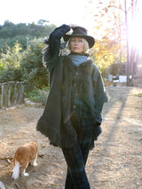 Denis Colomb Lifestyle - Navy Charcoal Bleu Gris Camel Hair Voyageur Pants