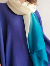 Silky Cloud Ombre Shawl