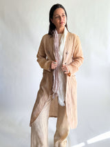 Linen Safari Coat