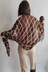 Shibori Tie Dye Shawl