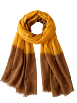 Froisse Silk Dip Dye Shawl