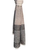 Hokkaido Wide Stripes Shawl