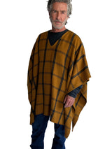 Gobi Plaid Poncho