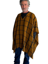 Gobi Plaid Poncho